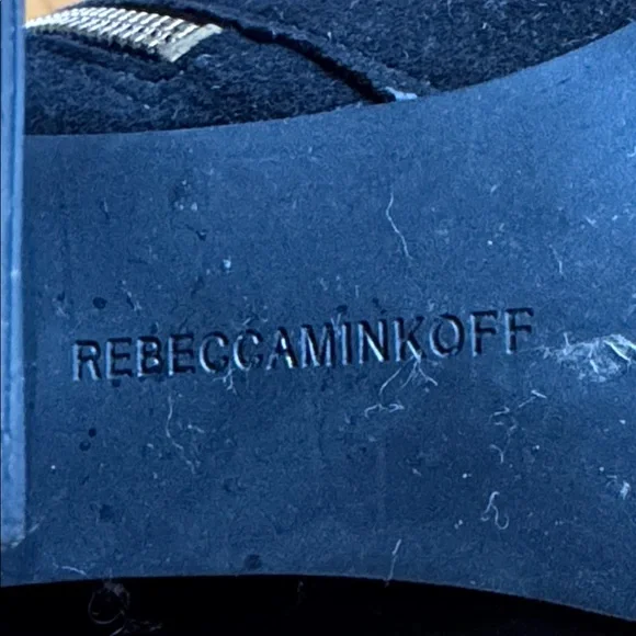 Rebecca Minkoff Black Over the Knee Fringe Boots, 8 - Picture 7 of 9